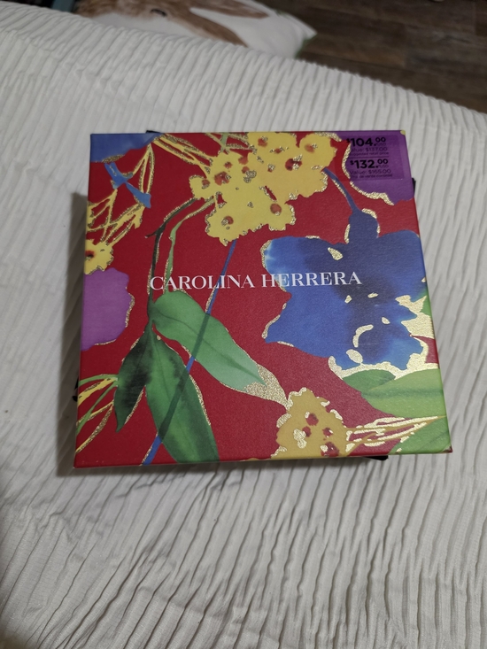 Carolina Herrera Other - Carolina Herrera Floral Gift Box - Red with Multicolor Accents